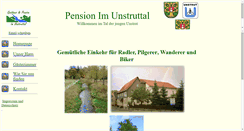 Desktop Screenshot of gasthaus-im-unstruttal.de